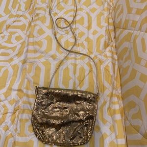 Whiting & Davis Gold Mesh Purse